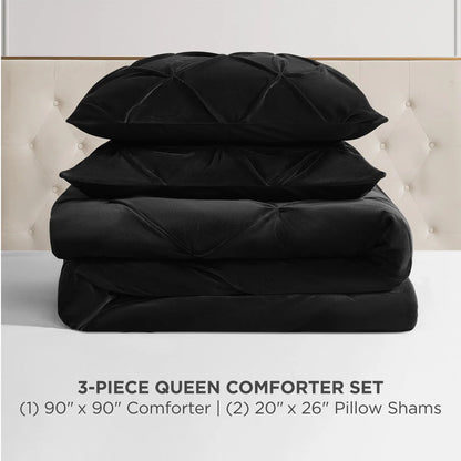Juicy Couture Kiss Pleat Plush Comforter Sets
