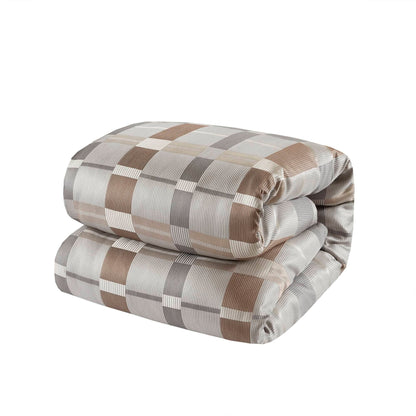 Madison Park Signature Prescott Jacquard Oversized Duvet Style Comforter Set
