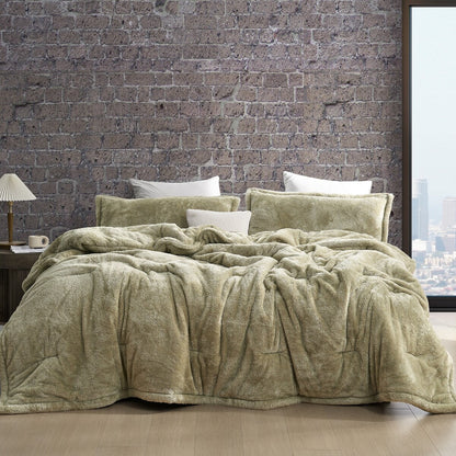 The Original Plush - Coma Inducer? Oversized Comforter - Mossy Gray