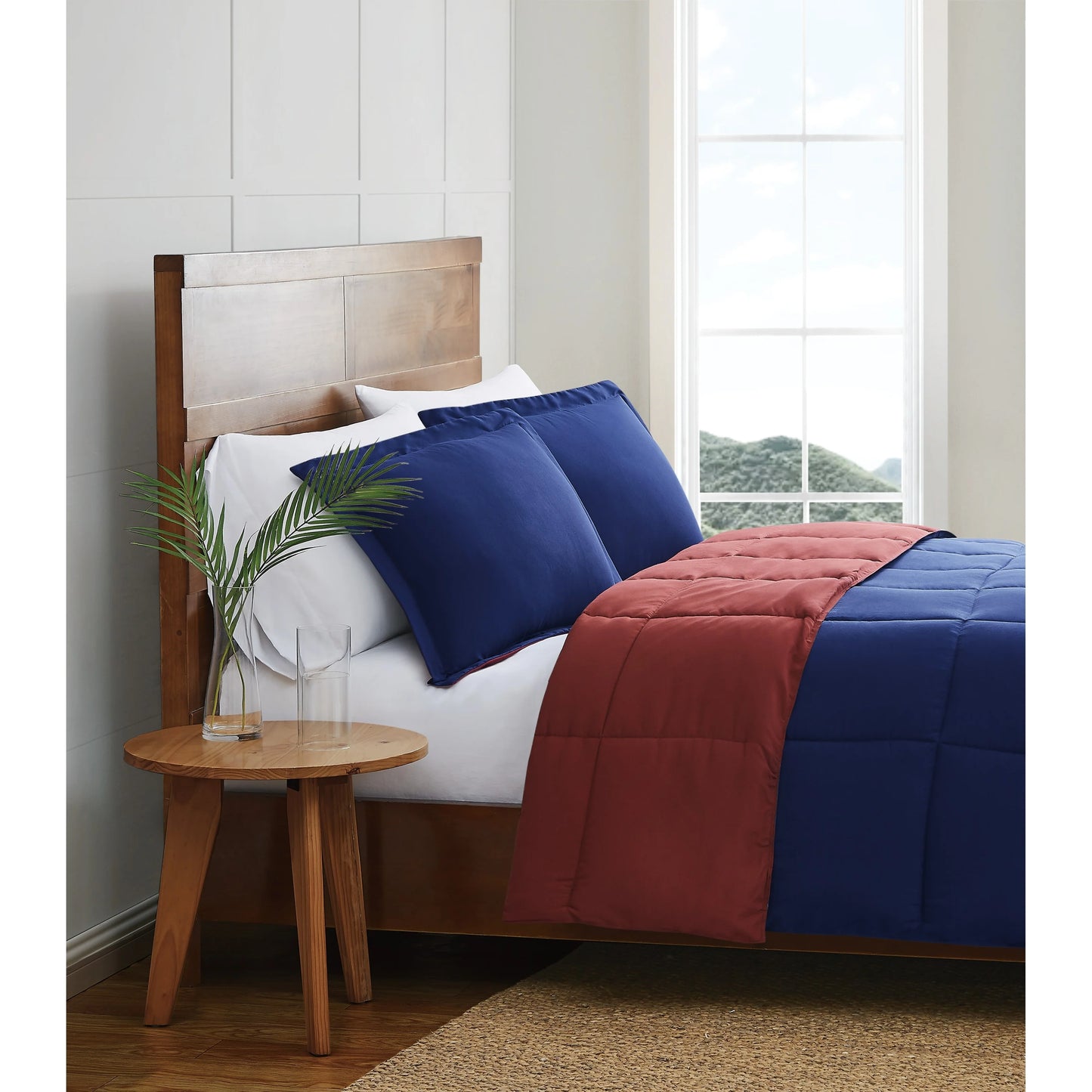 Truly Soft Everyday Reversible Down Alternative 3-Piece Comforter Set