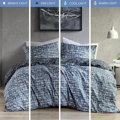 Chelsea Square Maca Modern Reversible Comforter Set
