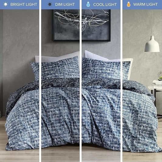 Chelsea Square Maca Modern Reversible Comforter Set
