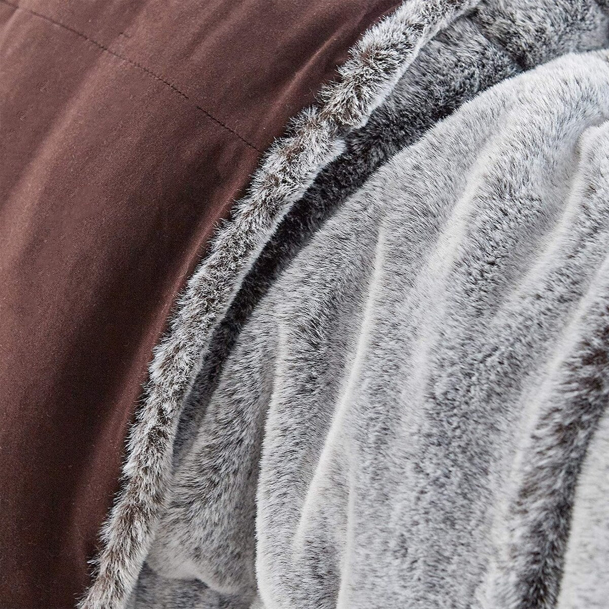 Aww Buddy - Coma Inducer? Oversized Comforter Set - Seal Brown