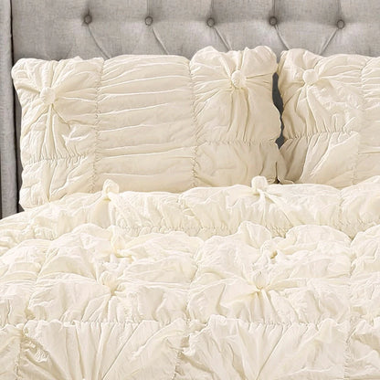 Lush Decor Bella Sabby Chic 3 Piece Comforter Set