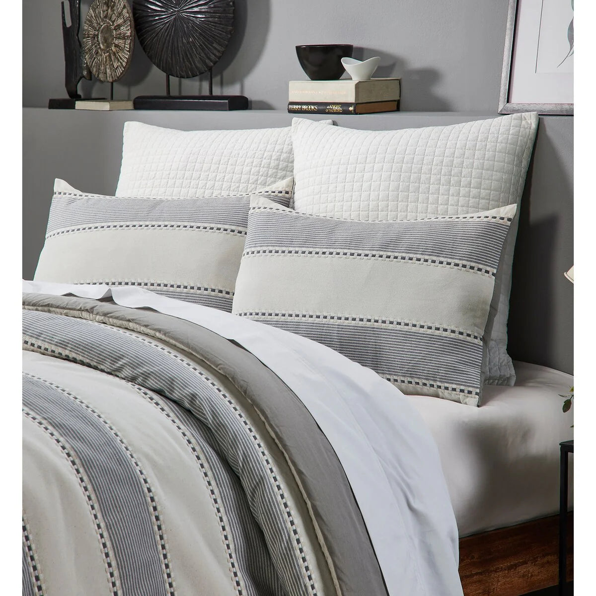 Better Trends Janson Collection Poly/Cotton Comforter Set with Sham - Absorbent, Moisture-Wicking, Machine Washable, Tumble Dry