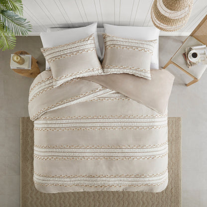 INK+IVY Lennon Organic Cotton Jacquard Comforter Set