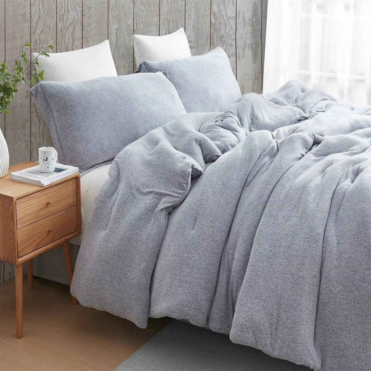 Sweater Weather? - Coma Inducer? Oversized Comforter Set - Nightfall Navy Snow