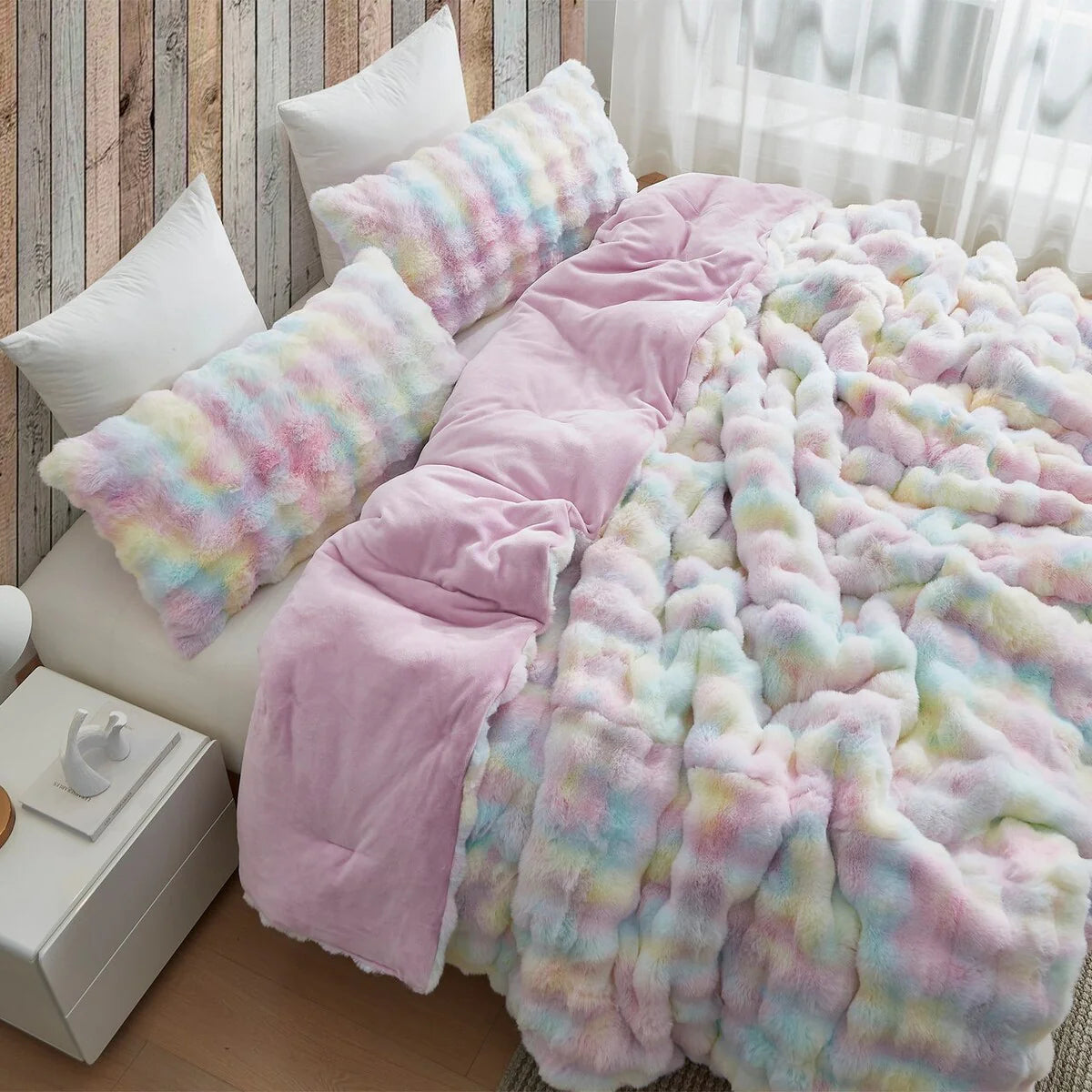 Sherbert Scoops - Coma Inducer? Oversized Comforter Set - Rainbow Sprinkles