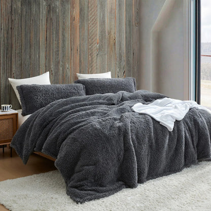 Pumi - Coma Inducer? Oversized Comforter Set - Dark Gray