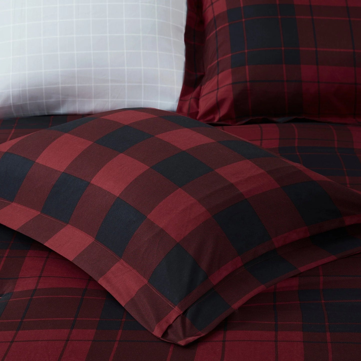 Madison Park Essentials Colebrook Reversible Comforter Set with Bed Sheets