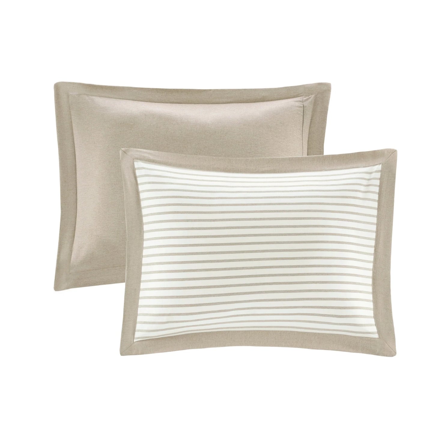 Madison Park Essentials Braydon Reversible Yarn Dyed Stripe Down Alternative Comforter Set