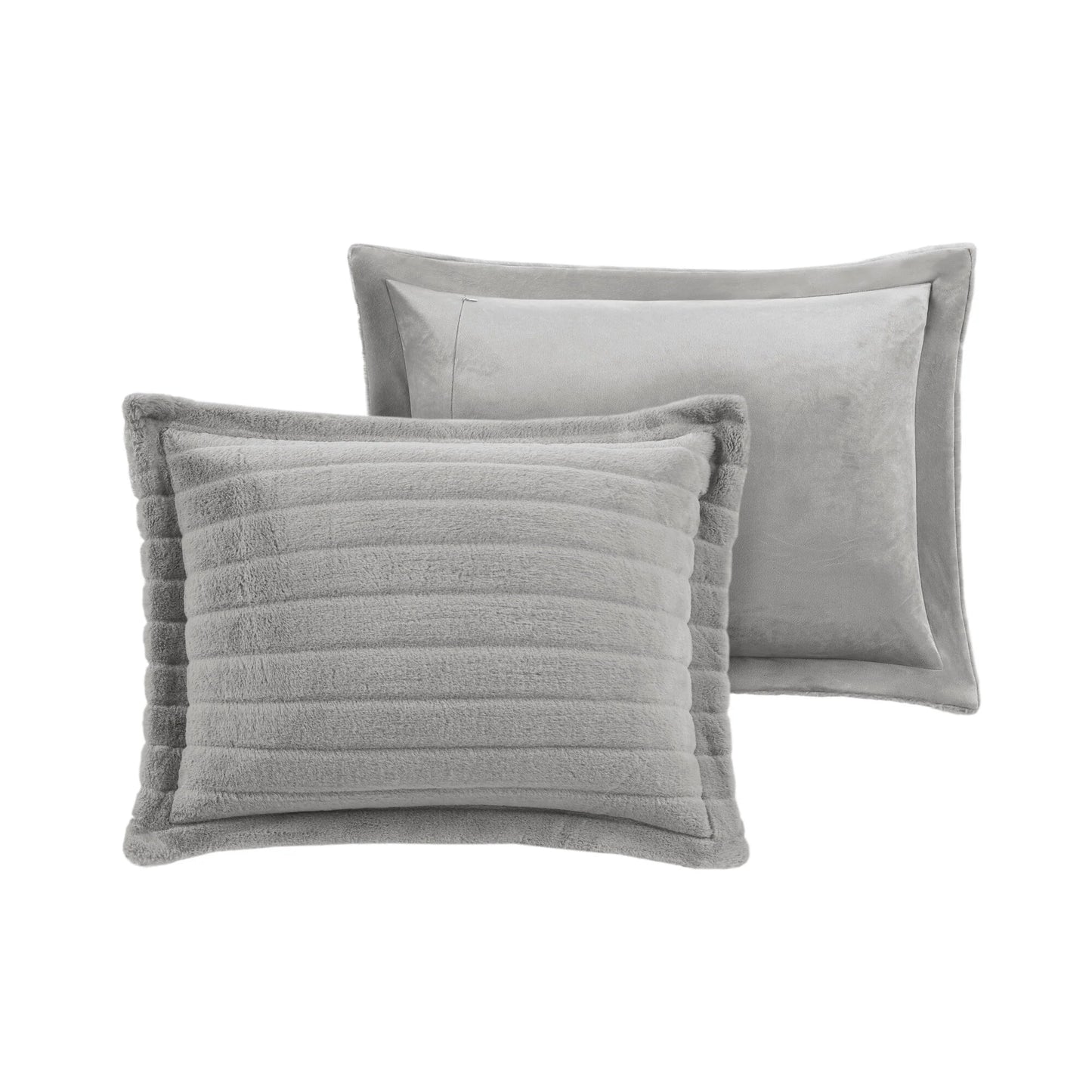 Madison Park Eve Faux Fur Comforter Set