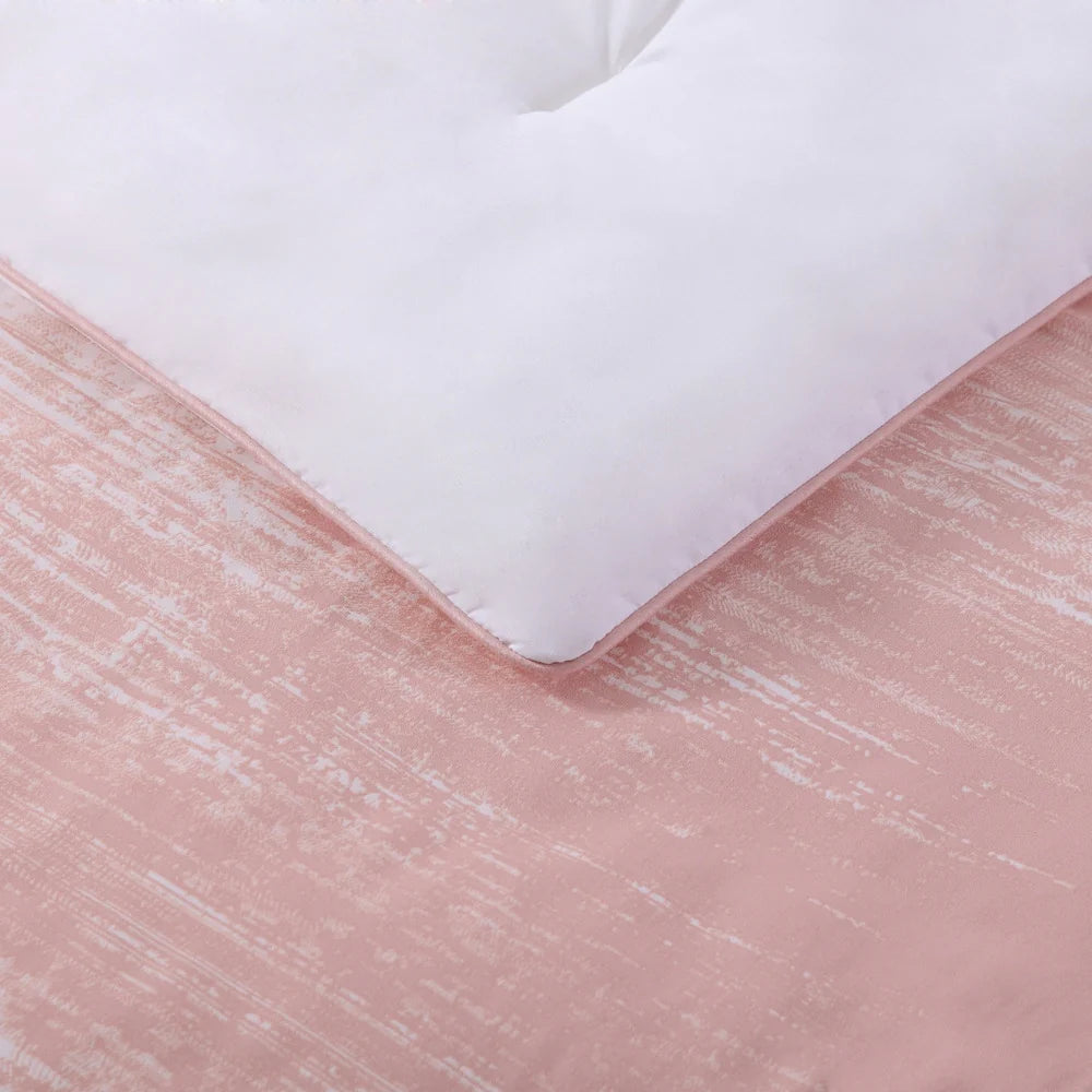Vince Camuto Lyon Two-tone Brushstroke Comforter Set