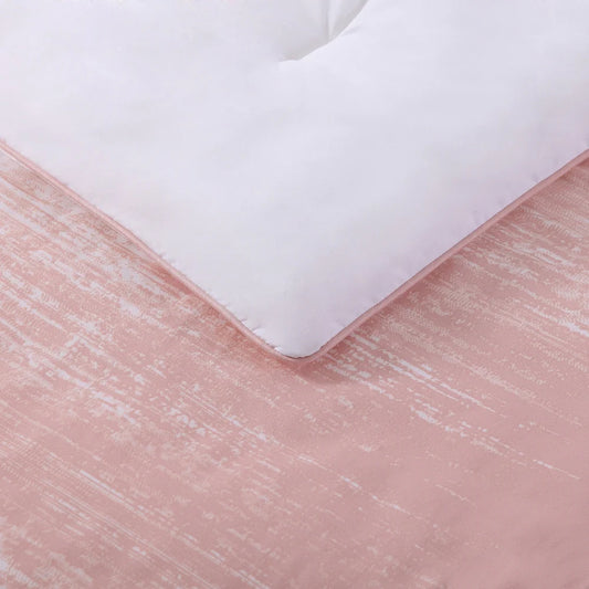 Vince Camuto Lyon Two-tone Brushstroke Comforter Set