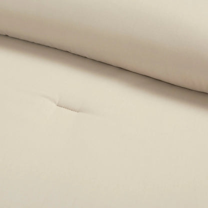 Lush Decor Hampton Double Flange Embroidered Contrast Edge Comforter 3 Pieces Set