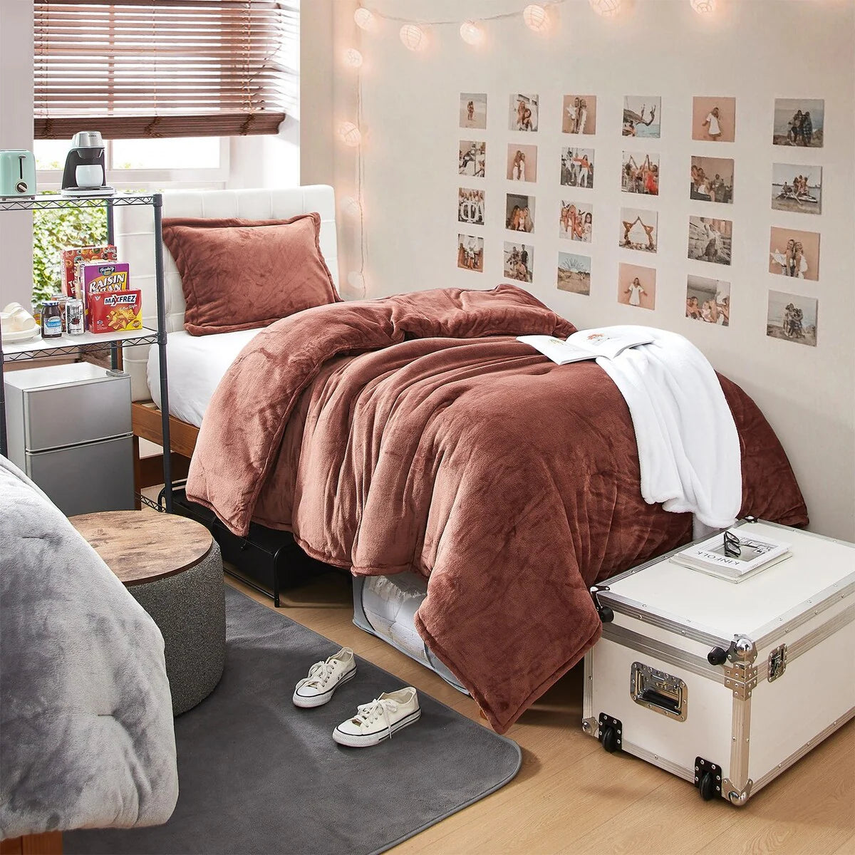 Wait Oh What - Coma Inducer? Oversized Comforter Set - Maple Syrup