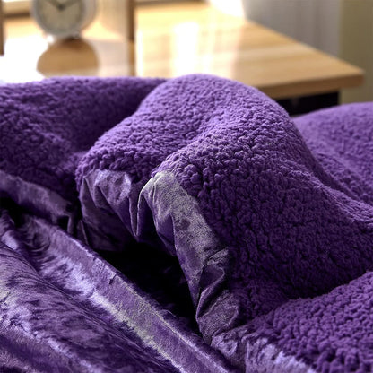Velvet Crush - Coma Inducer? Oversized Comforter Set - Purple Reign