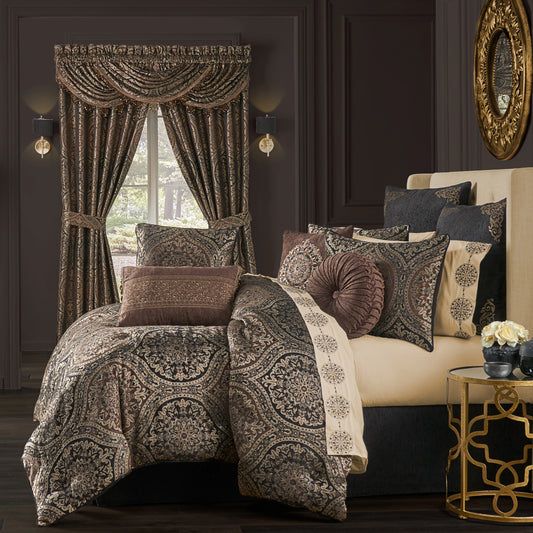 Five Queens Court Mahogany Comforter Set