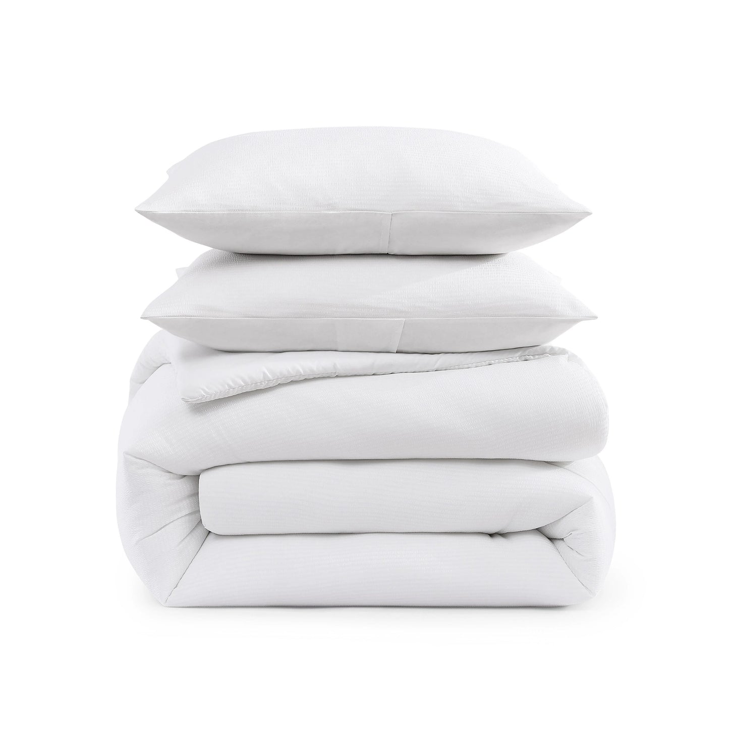 Tommy Bahama Seersucker Solid Reversible 8 Piece Comforter Bonus Set