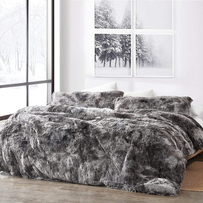 Are You Kidding - Coma Inducer? Oversized Comforter Set - Grey Tie-dye