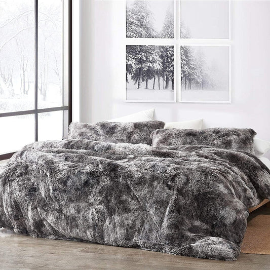 Are You Kidding - Coma Inducer? Oversized Comforter Set - Grey Tie-dye