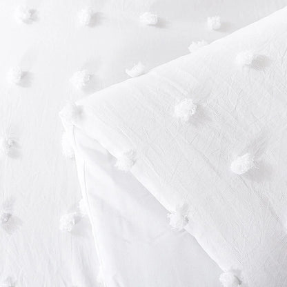 Tufted Design Jacquard Comforter Set