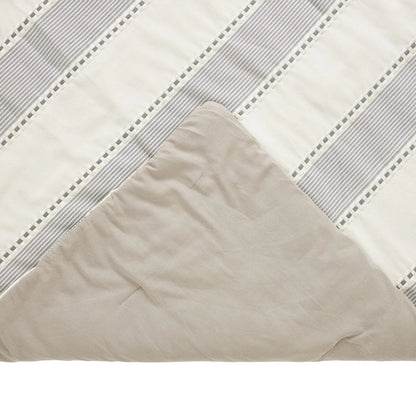 Better Trends Janson Collection Poly/Cotton Comforter Set with Sham - Absorbent, Moisture-Wicking, Machine Washable, Tumble Dry