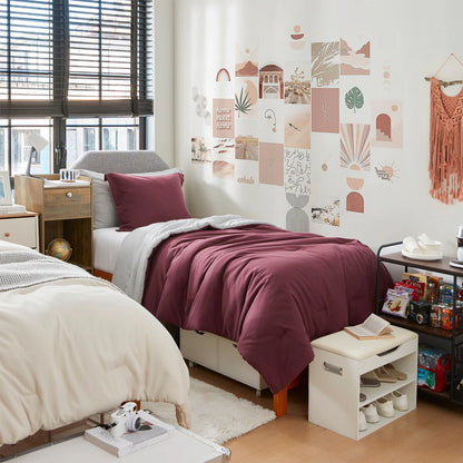 Dorm Haul? - Cozy College Comforter Set - Twin XL Reversible Bedding