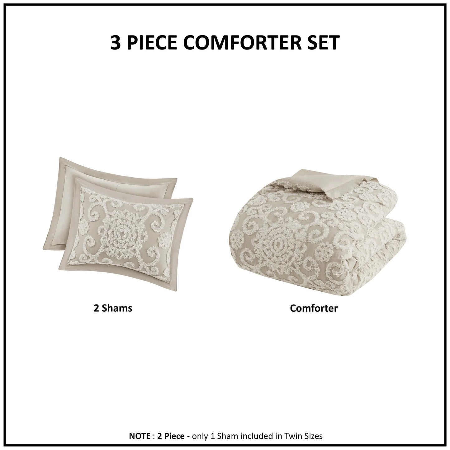 Harbor House Suzanna Cotton Comforter 3-piece Set