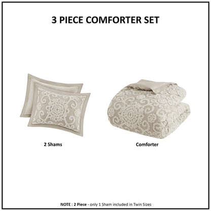 Harbor House Suzanna Cotton Comforter 3-piece Set