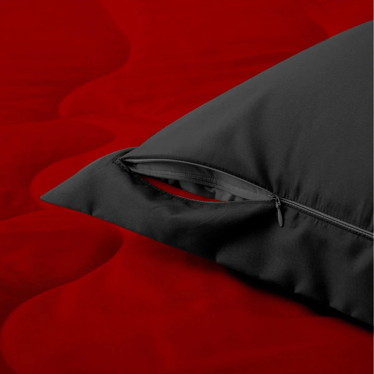 Lightweight Reversible Down Alternative Comforter Set