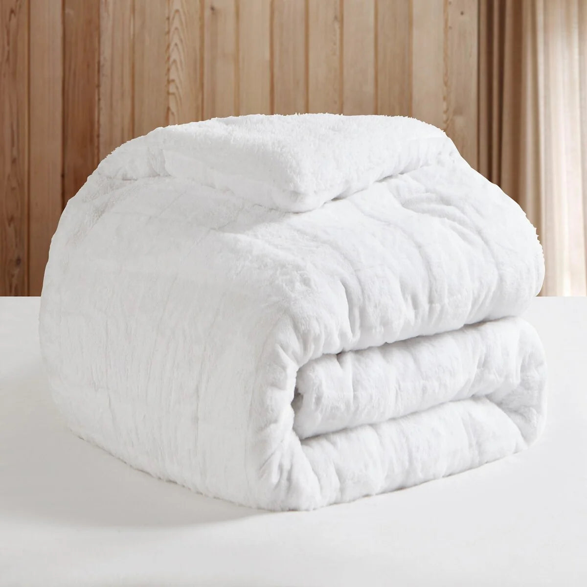 Cut n Sew Chunky Bunny - Coma Inducer? Oversized Comforter Set - White