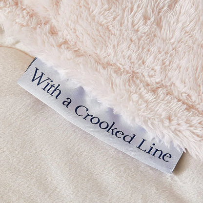 Crooked Line - Coma Inducer? Comforter Set - Jet Stream