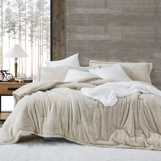 The Original Plush - Coma Inducer? Oversized Comforter - Natural Taupe