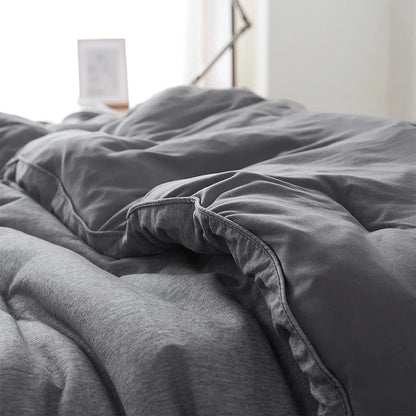 Yoga Pants? - Coma Inducer? Oversized Cooling Comforter Set - Steel Gray