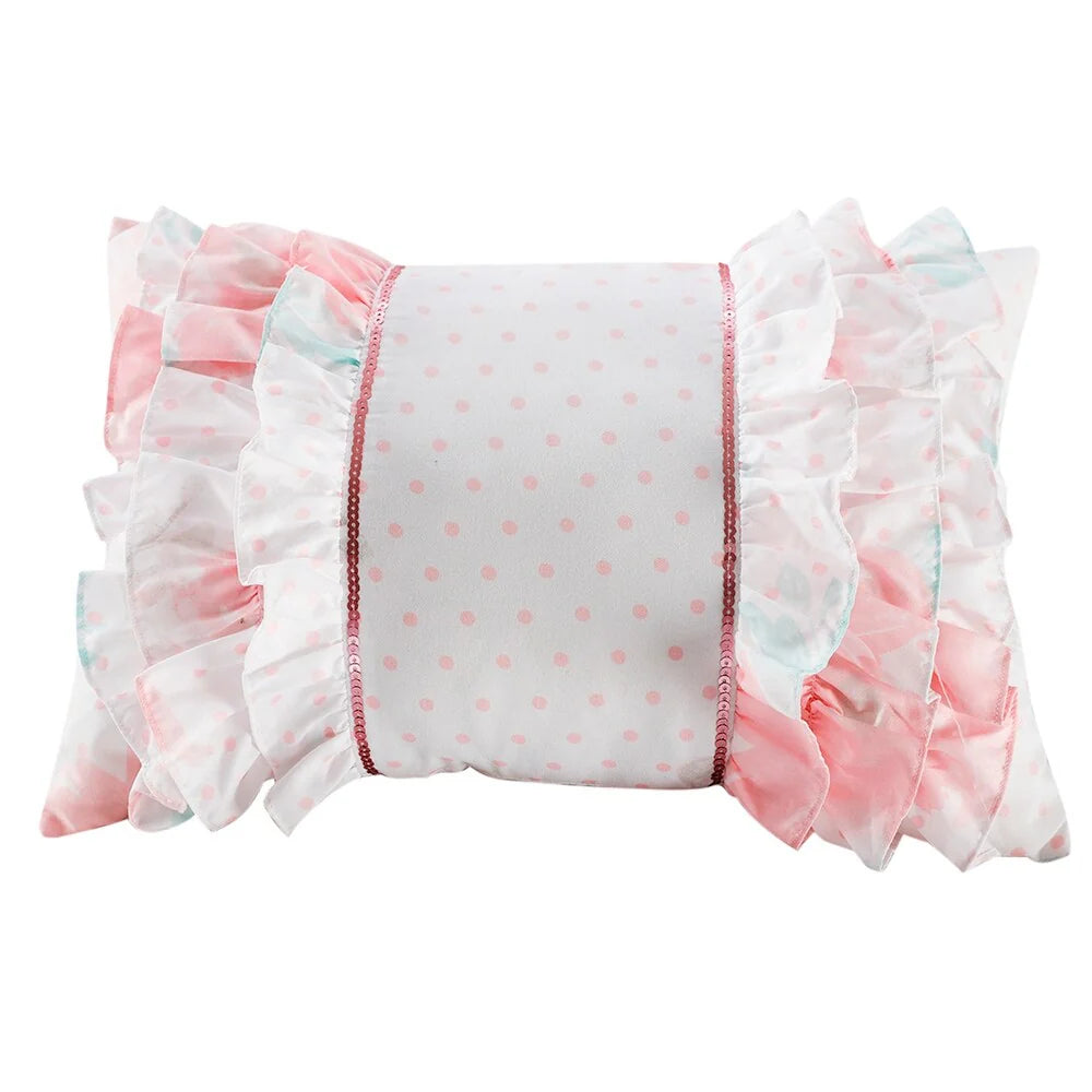 Tabitha Smocked Floral Ultra-soft Microfiber Comforter Set with Soft Pillows