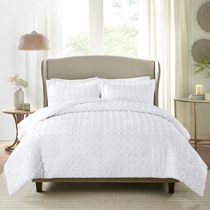 Tufted Design Jacquard Comforter Set