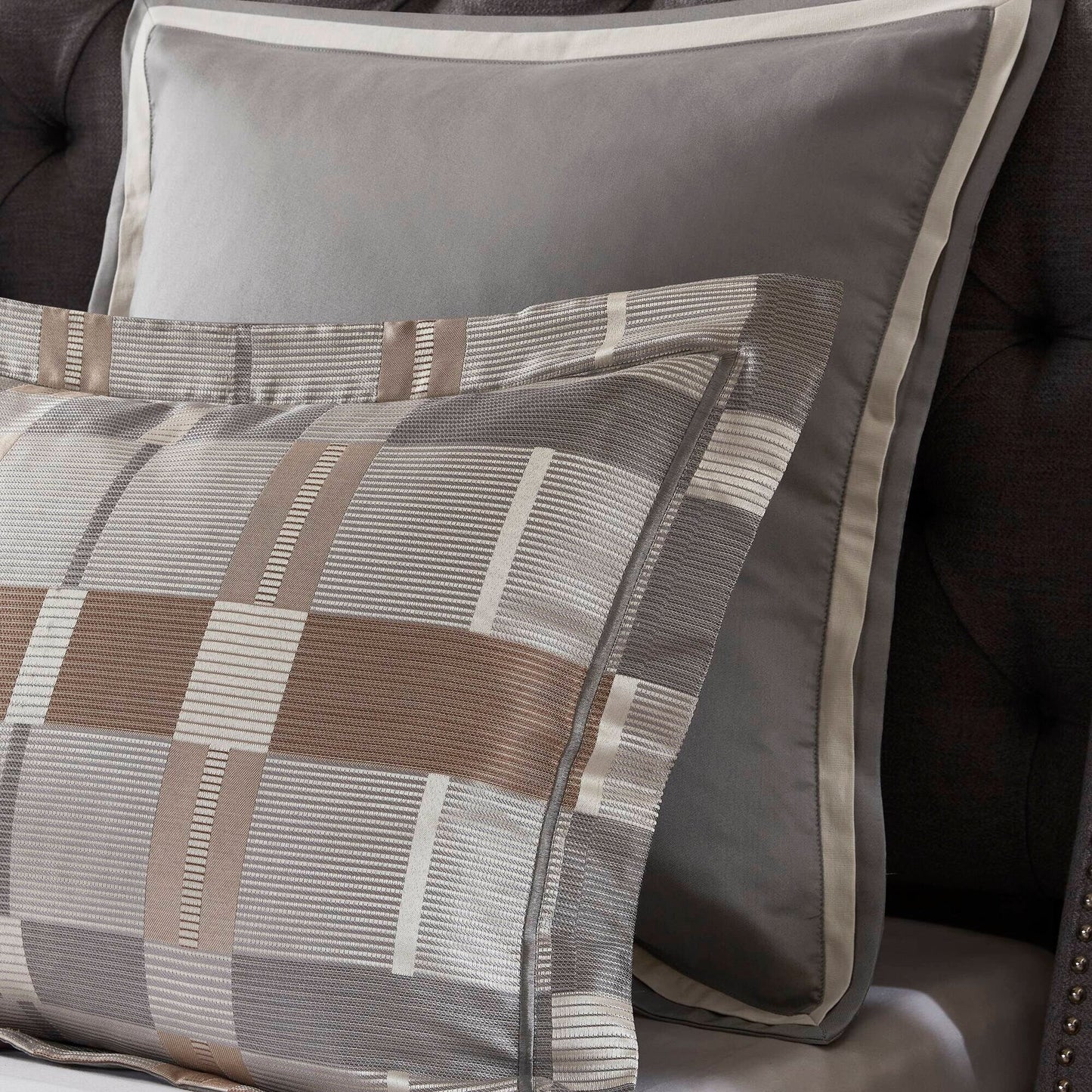 Madison Park Signature Prescott Jacquard Oversized Duvet Style Comforter Set