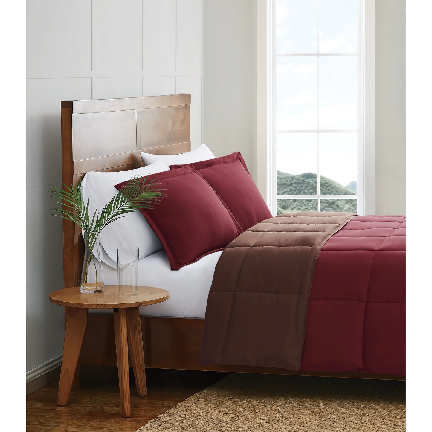 Truly Soft Everyday Reversible Down Alternative 3-Piece Comforter Set