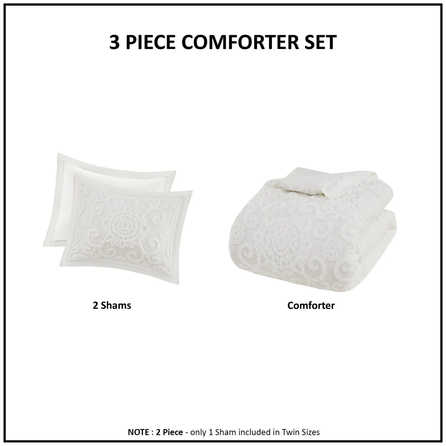 Harbor House Suzanna Cotton Comforter 3-piece Set