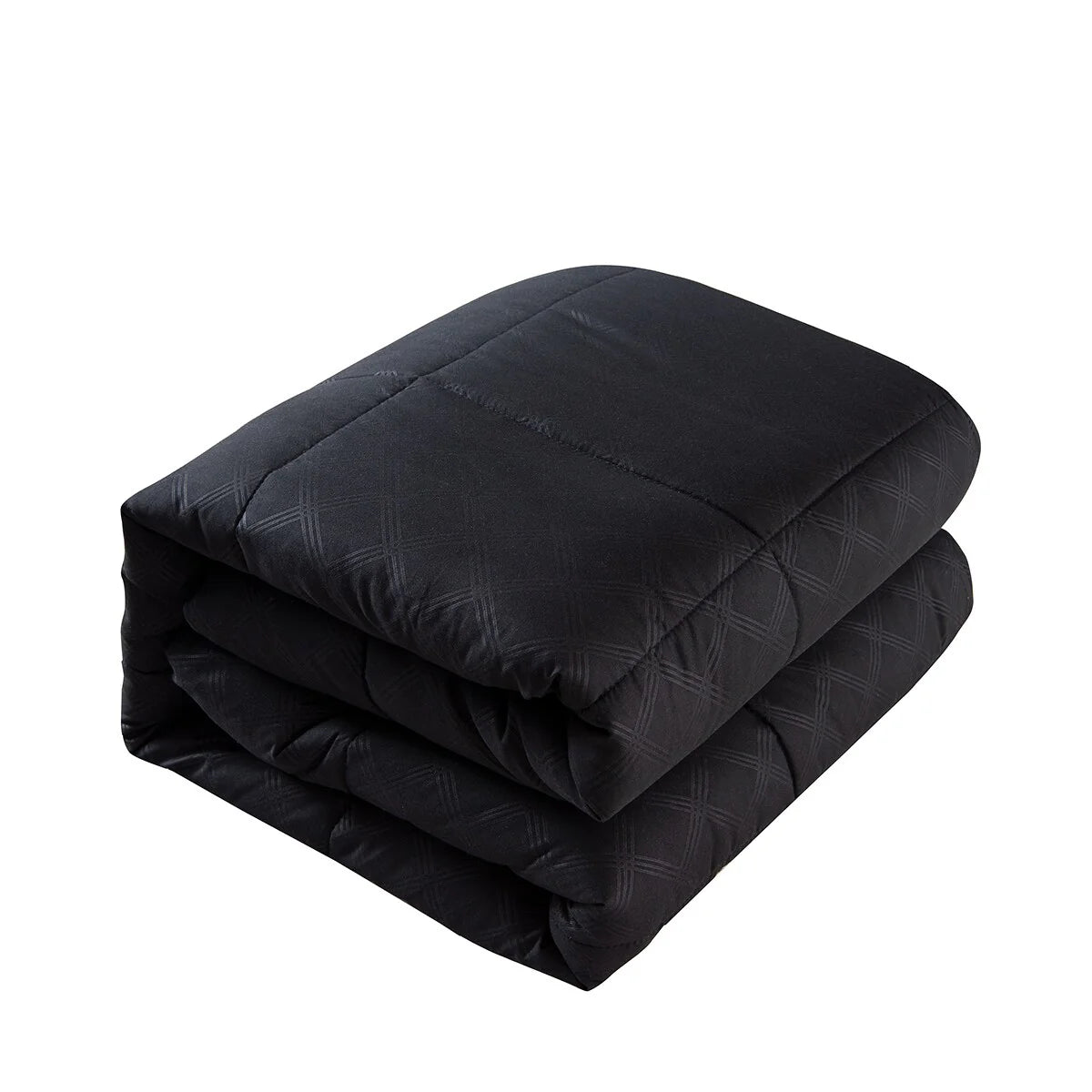 10-piece Solid Color Microfiber Comforter and Sheets Set