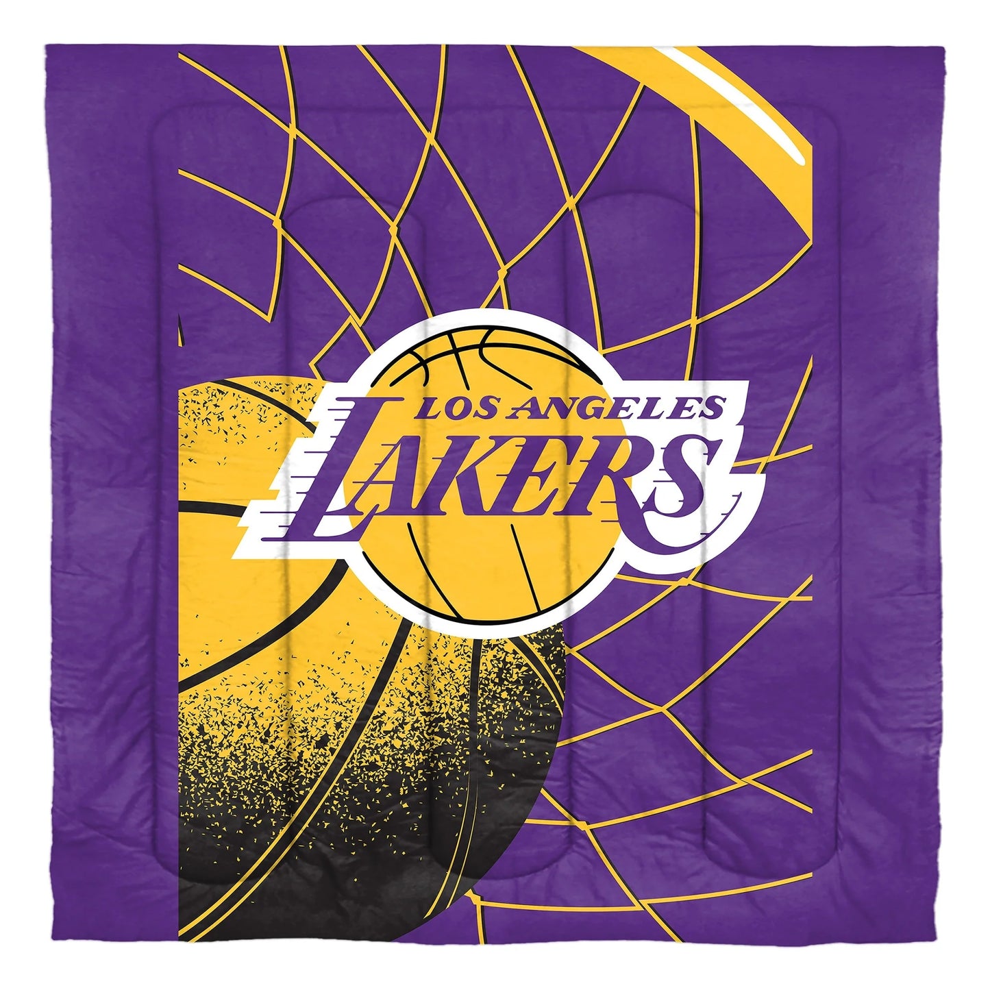 NBA Los Angeles Lakers Officially Licenced Comforter & Sham set