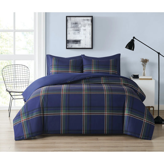 Truly Soft Bronson Plaid Comforter Set