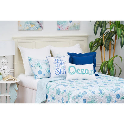 Outlook Beach Full/Queen Quilt Set
