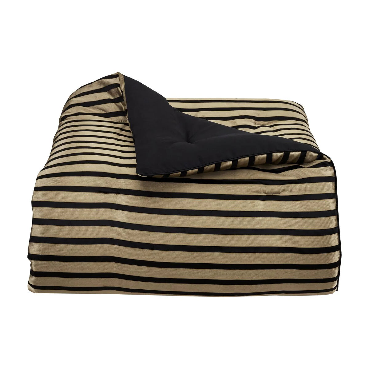 Calvari Black And Gold Comforter Set