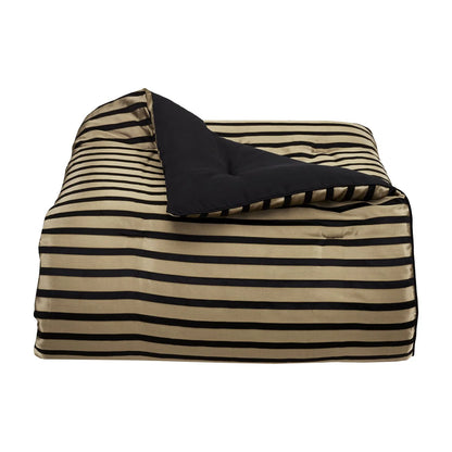 Calvari Black And Gold Comforter Set