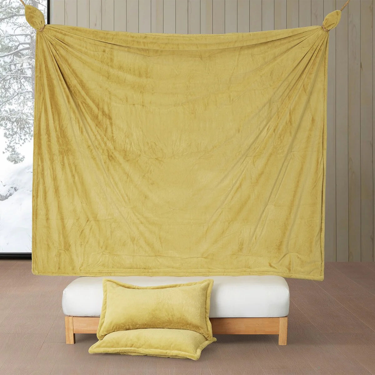 Softer than Soft? - Coma Inducer? Oversized Comforter Set - Sunlight Moss