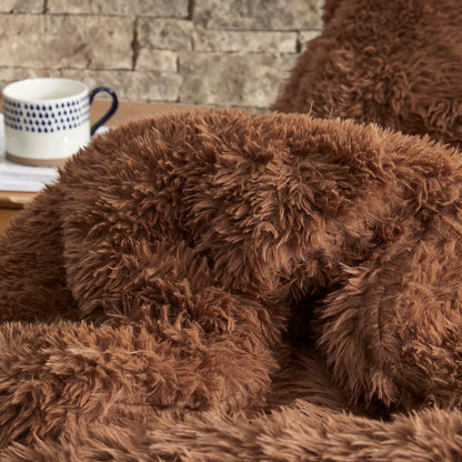 Lion Mane - Coma Inducer? Oversized Comforter Set - Golden Brown