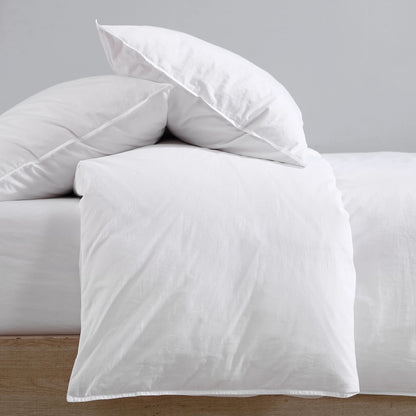Calvin Klein Washed Percale Cotton Solid Comforter Set