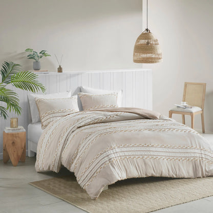 INK+IVY Lennon Organic Cotton Jacquard Comforter Set